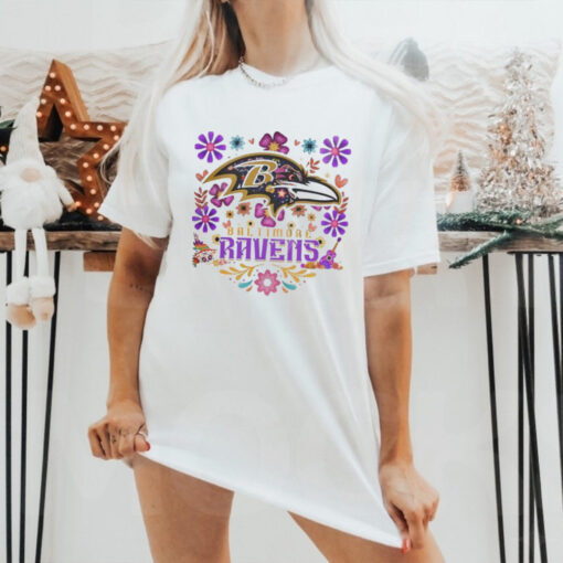 Baltimore Ravens Dia De Los Muertos shirt