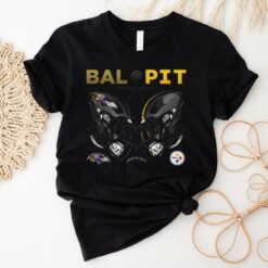 Baltimore Ravens Vs Pittsburgh Steelers 2024 Gameday Football Matchup T Shirt