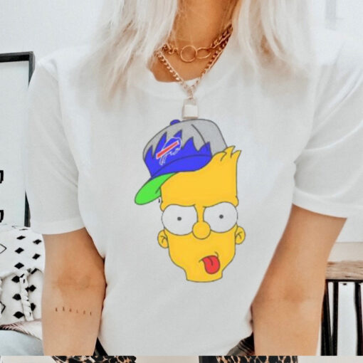 Bart Simpson Buffalo Bills hat T shirt