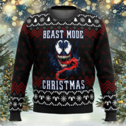 Beast Mode Christmas Ugly Christmas Sweater