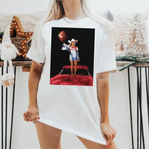 Beyonce NFL Halftime of Baltimore Ravens vs. Houston Texans on Christmas Day Poster t shirt