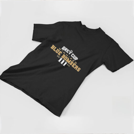 Blue Bombers Grey Cup 111 T Shirt