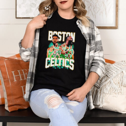 Boston Celtics all team Jayson Tatum Jaylen Brown graphic shirt