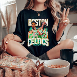 Boston Celtics all team Jayson Tatum Jaylen Brown graphic shirt