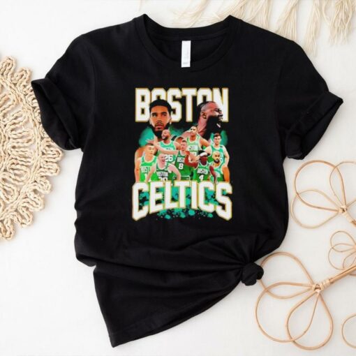 Boston Celtics all team Jayson Tatum Jaylen Brown graphic shirt