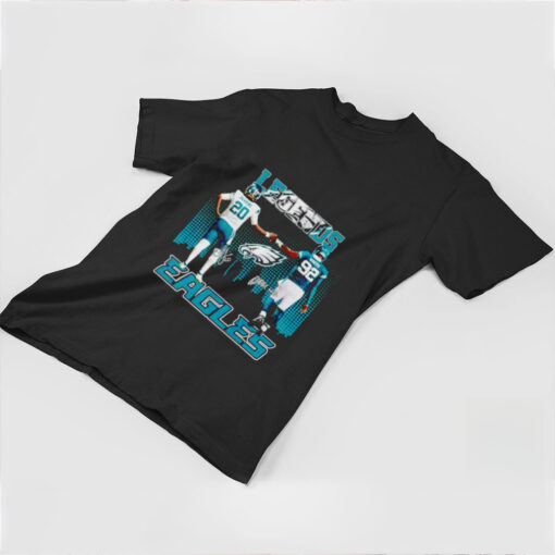 Brian Dawkins and Devin White Philadelphia Eagles The Legends signature shirt