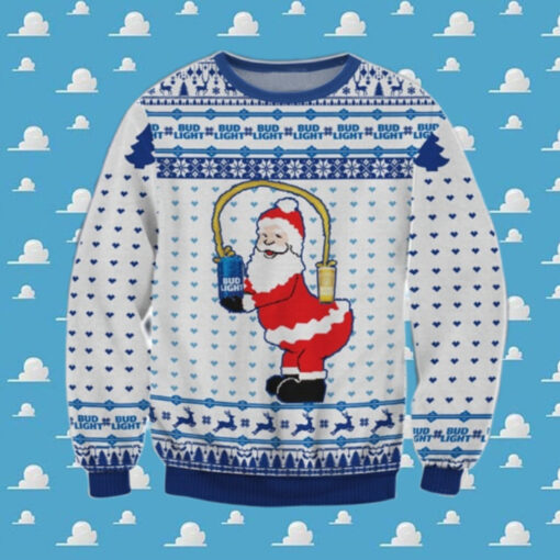 Bud Light Santa Ugly Sweater