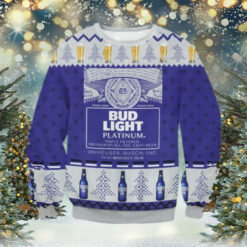 Bud light Platinum Ugly Sweater