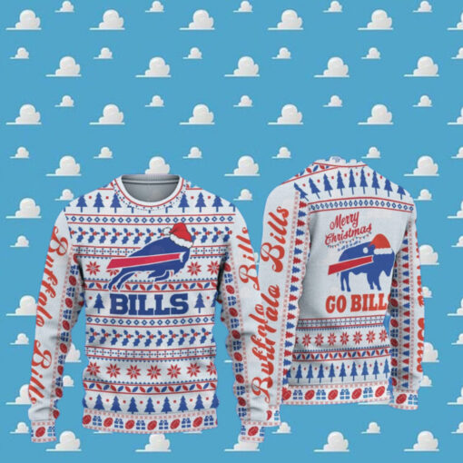 Buffalo Bills Merry Christmas 2024 Have A Merry Bills Christmas Ugly Sweater