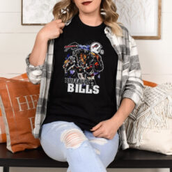 Buffalo Bills mascot nfl graphic retro shirt