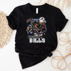 Buffalo Bills mascot nfl graphic retro shirt