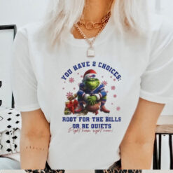 Buffalo Bills x The Grinch Merry Christmas 2024 Shirt