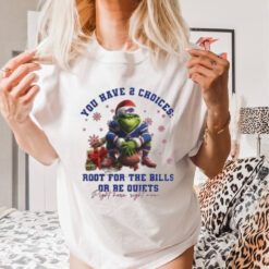 Buffalo Bills x The Grinch Merry Christmas 2024 Shirt