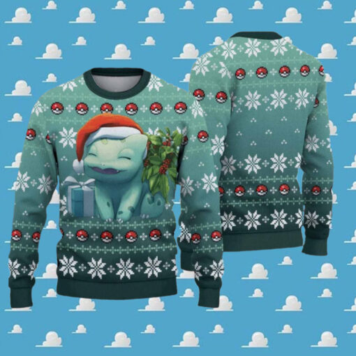 Bulbasaur Ugly Christmas Sweater