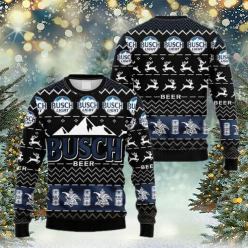 Busch Beer Lover Christmas Gift Ugly Christmas Sweater