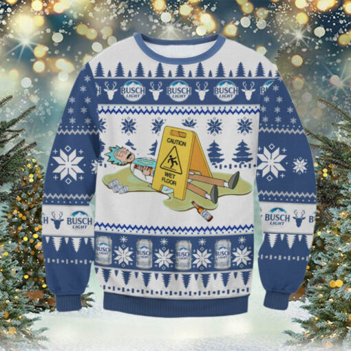 Busch Light Rick Ugly Sweater