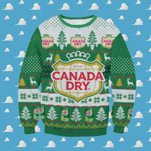 Canada Dry Ginger Ale Ugly Sweater