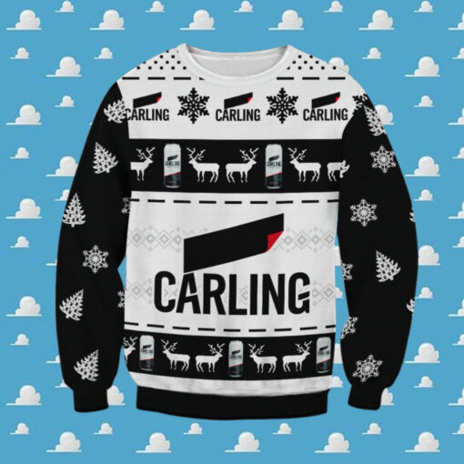 Carling Beer Ugly Sweater