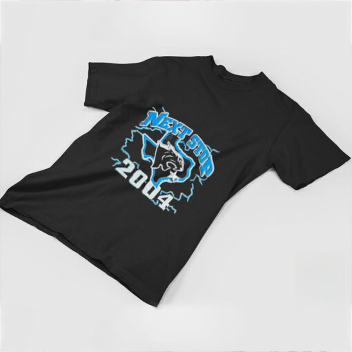 Carolina Panthers Cardiac Cats Super Bowl XXXVIII 2004 retro shirt