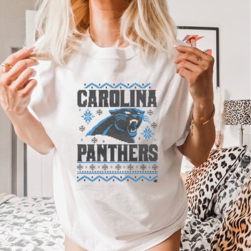 Carolina Panthers Holiday Crewneck shirt