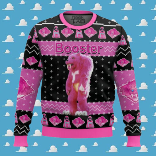 Chainsmoking Booster Jingle All the Way Ugly Sweater