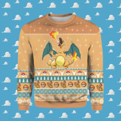 Charizard Christmas Ugly Sweater