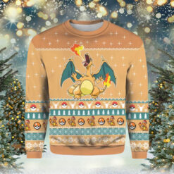 Charizard Christmas Ugly Sweater