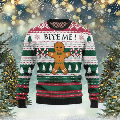 Christmas Cookies Bite Me – Ugly Christmas Sweater