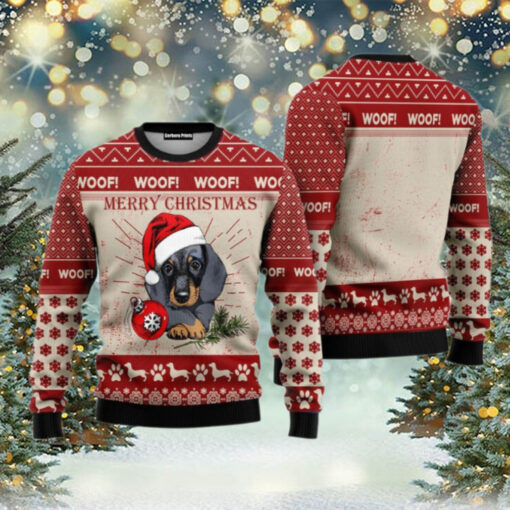 Christmas Dachshund Dog Ugly Christmas Sweater