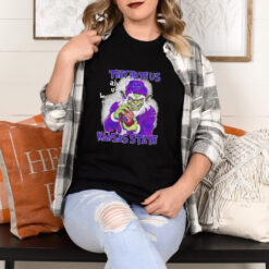 Christmas Grinch Kansas State Wildcats fan they hate us aint us shirt