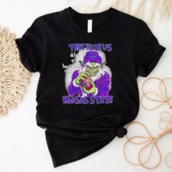 Christmas Grinch Kansas State Wildcats fan they hate us aint us shirt