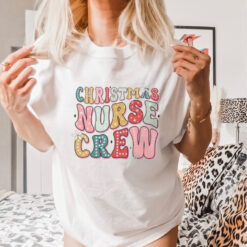 Christmas Nurse Crew Shirt