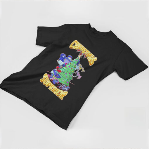 Christmas Superior tree Megatron shirt