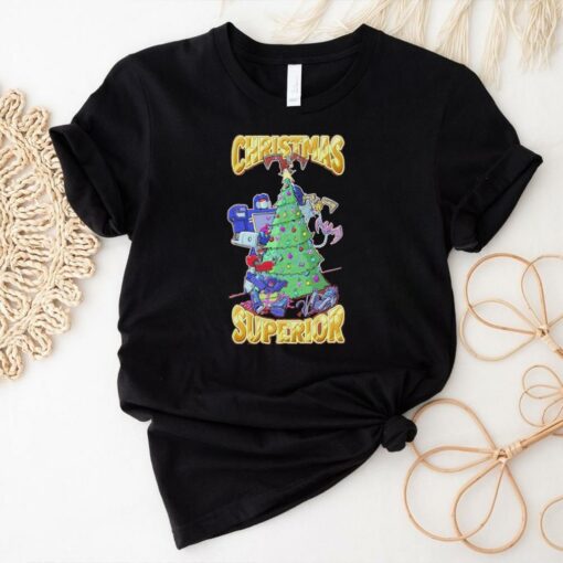 Christmas Superior tree Megatron shirt