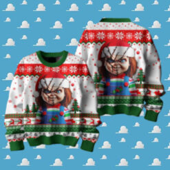 Chucky Wanna Play In Christmas Ugly Sweater