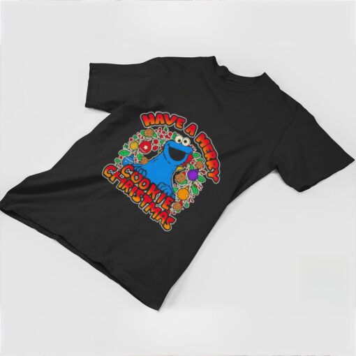 Cookie monster have a Merry cookie Christmas shirt