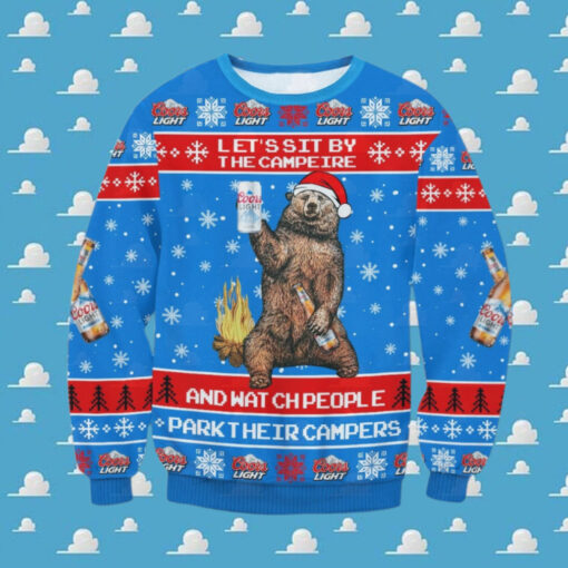 Coors Light Bear Ugly Sweater