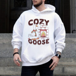 Cozy goose Christmas shirt