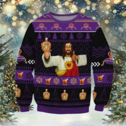 Crown Royal Jesus Like Ugly Sweater