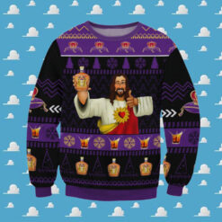 Crown Royal Jesus Like Ugly Sweater