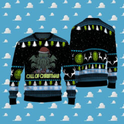 Cthulhu Call Of Ugly Christmas Sweater,