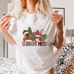 Cup Coffee Santa Current Mood Christmas 2024 T Shirt