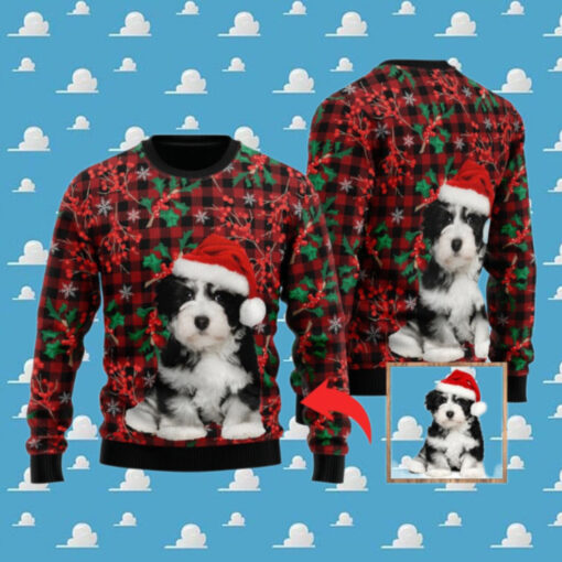 Custom Dog For Christmas Custom Christmas Sweater