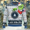 Custom Name Grinch x US Space Force Ugly Sweater V1