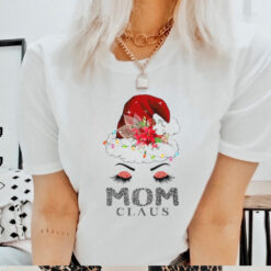 Cute Mom Claus Retro Santa Claus Happy Merry Christmas T Shirt