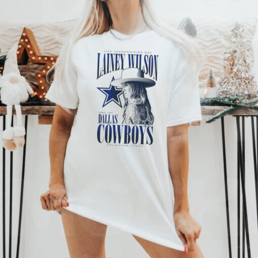 Dallas Cowboys Lainey Wilson Live Thanksgiving Day Arlington Texas Halftime Arlington T Shirts