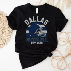 Dallas Football Est 1960 Team Supporter Women_s Perfect Tri Tunic Long Sleeve Shirt