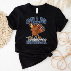 Dallas Thanksgiving Football Fan Kids Colorblock Raglan shirt