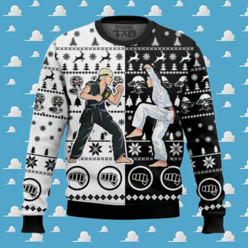 Daniel vs Johnny Cobra Kai Ugly Sweater