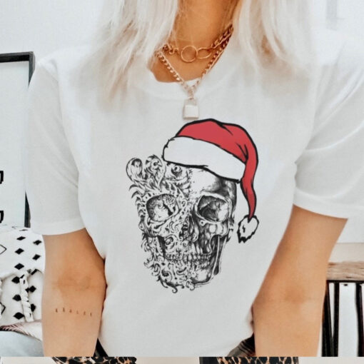 Deck The Halls With Skulls And Bodies Funny Christmas Shirt